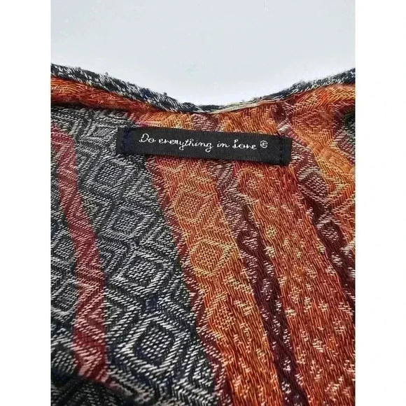 Do Everything In Love Women's One Size Wrap Sweater - Picture 4 of 4